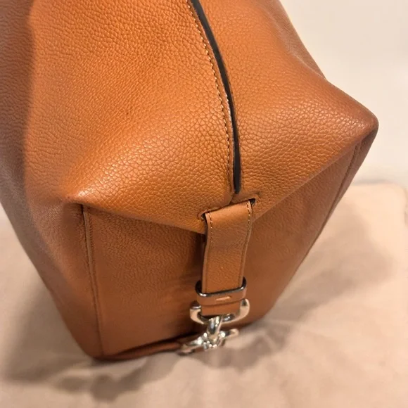 Marc Jacobs Cognac Pebbled Leather Shoulder Bag NWOT - Picture 7 of 16